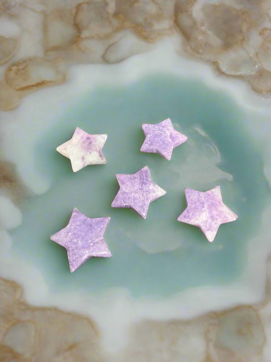 Lepidolite Star
