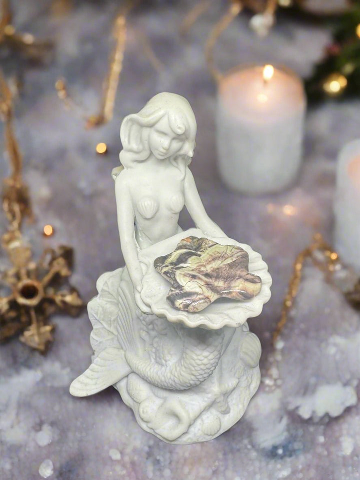 Jasper Maple Leaf Carving