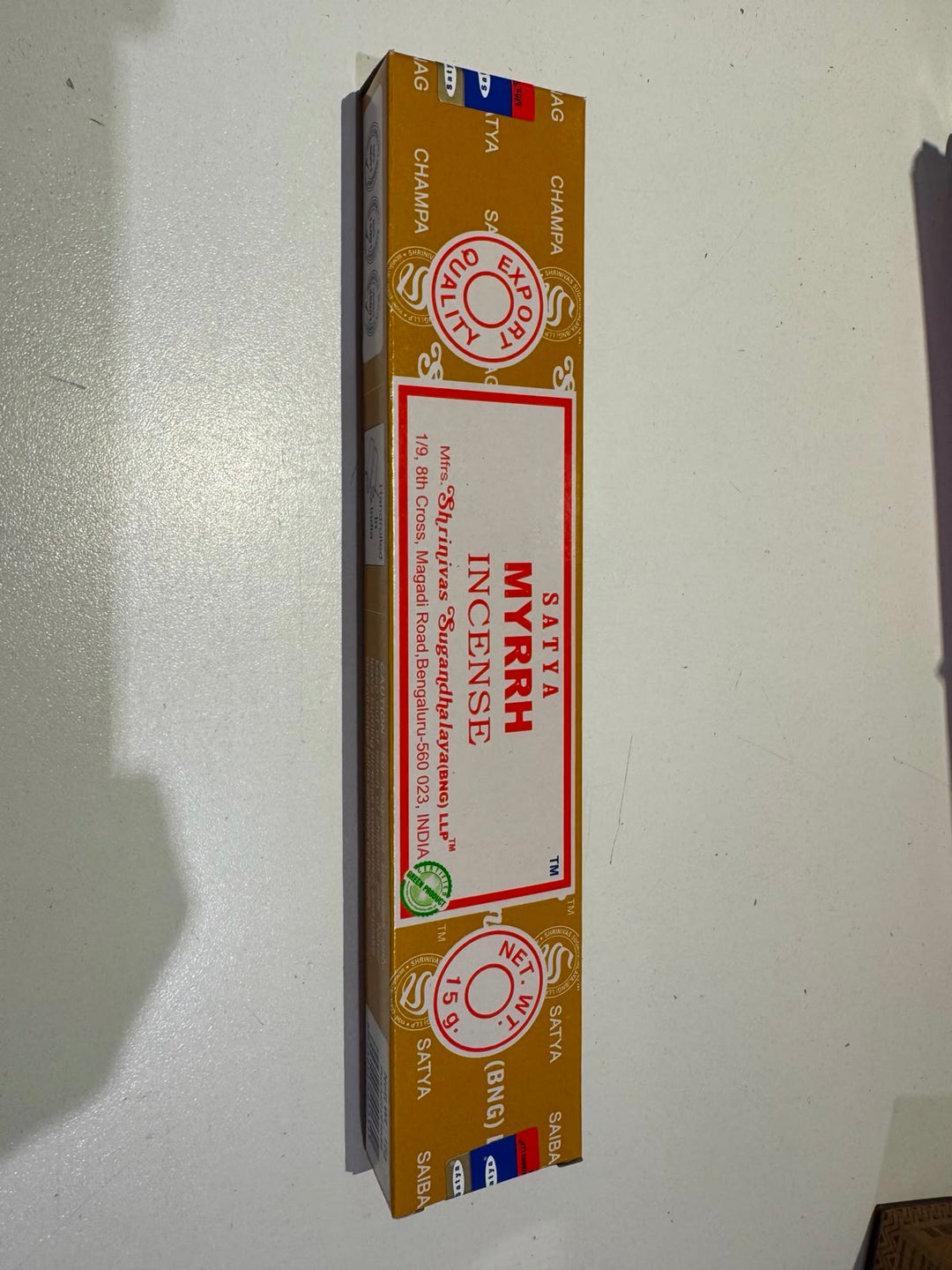 Myrrh Incense Sticks - Satya