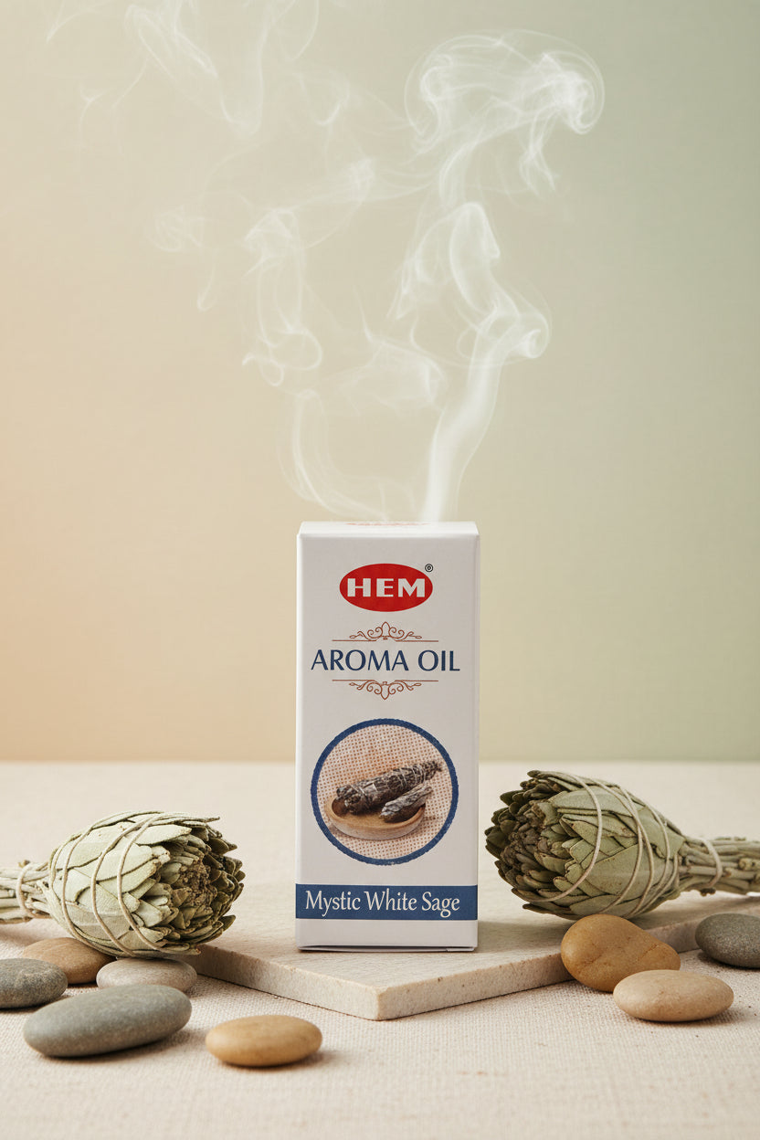 Mystic White Sage Aroma Oil - HEM