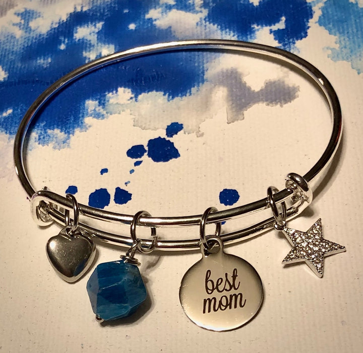 Best Mom - Stainless Steel Bangle