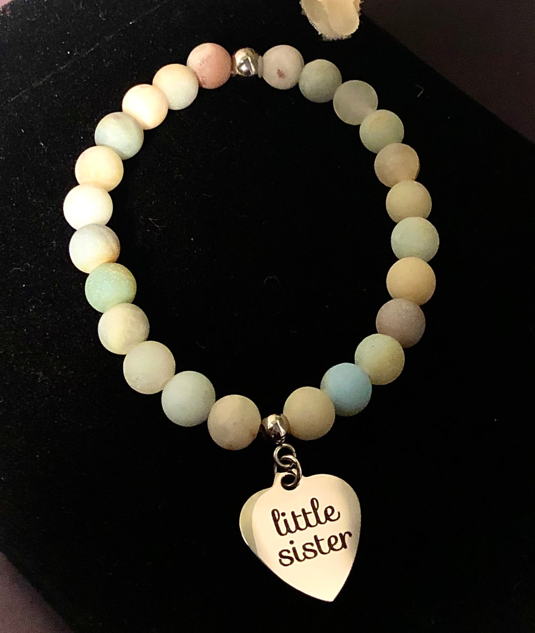 'Big Sister & Little Sister' - Choice of Bead - Kids Charm Bracelets