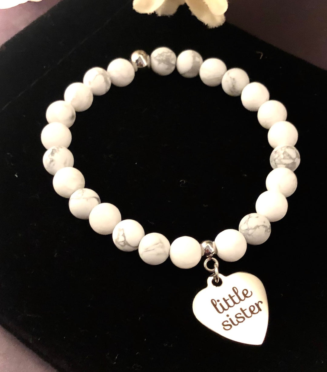 'Big Sister & Little Sister' - Choice of Bead - Kids Charm Bracelets