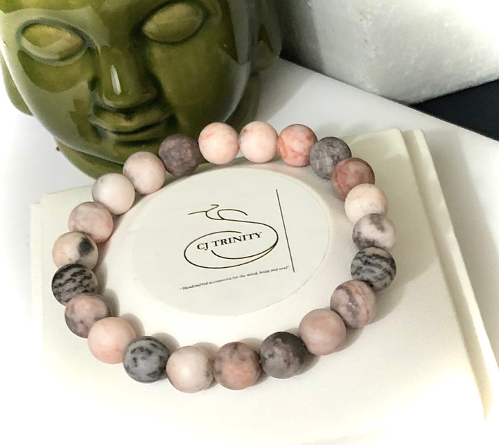 Matte Jasper Classic Stacking Bracelet - Choice of Beads