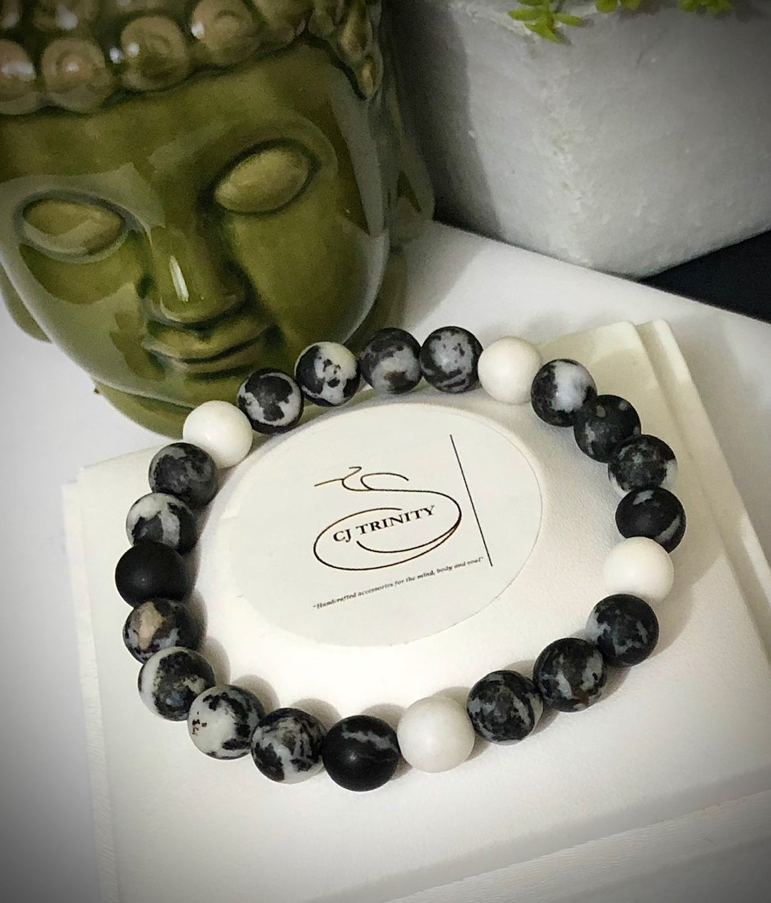 Matte Jasper Classic Stacking Bracelet - Choice of Beads