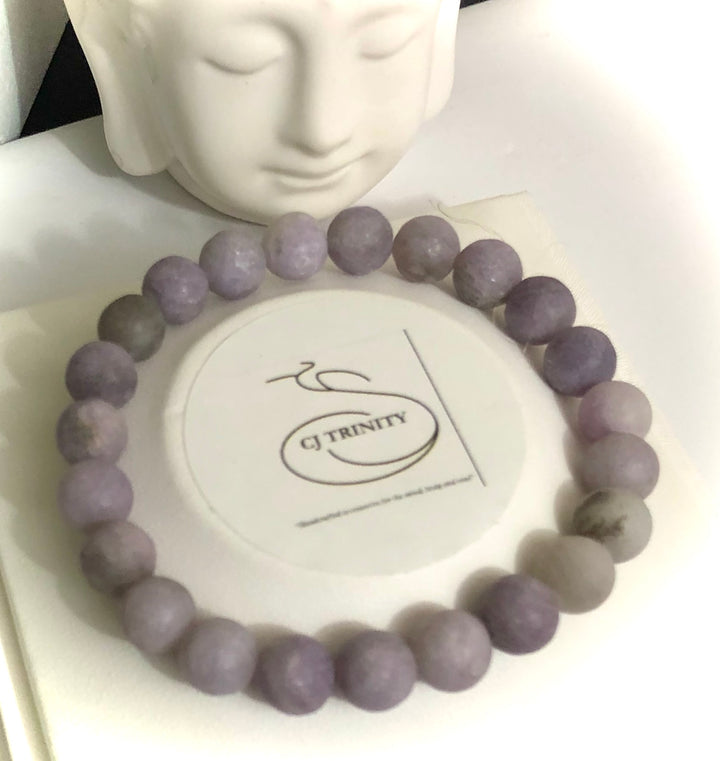 Jade, Jasper & Lavender Tourmaline - Classic Stacking Bracelets - Sold Separately or as a Set