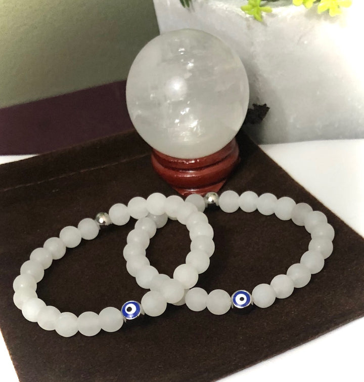 Kids - Unisex Evil Eye Classic Stacking Bracelet - Choice of Color