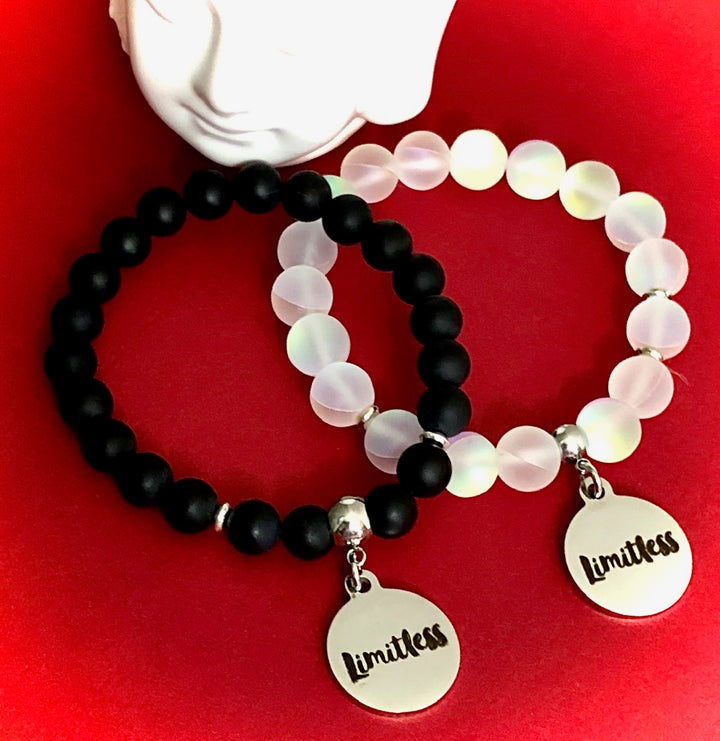 'Limitless' - Gemstone Charm Bracelet - Choice of Gemstone