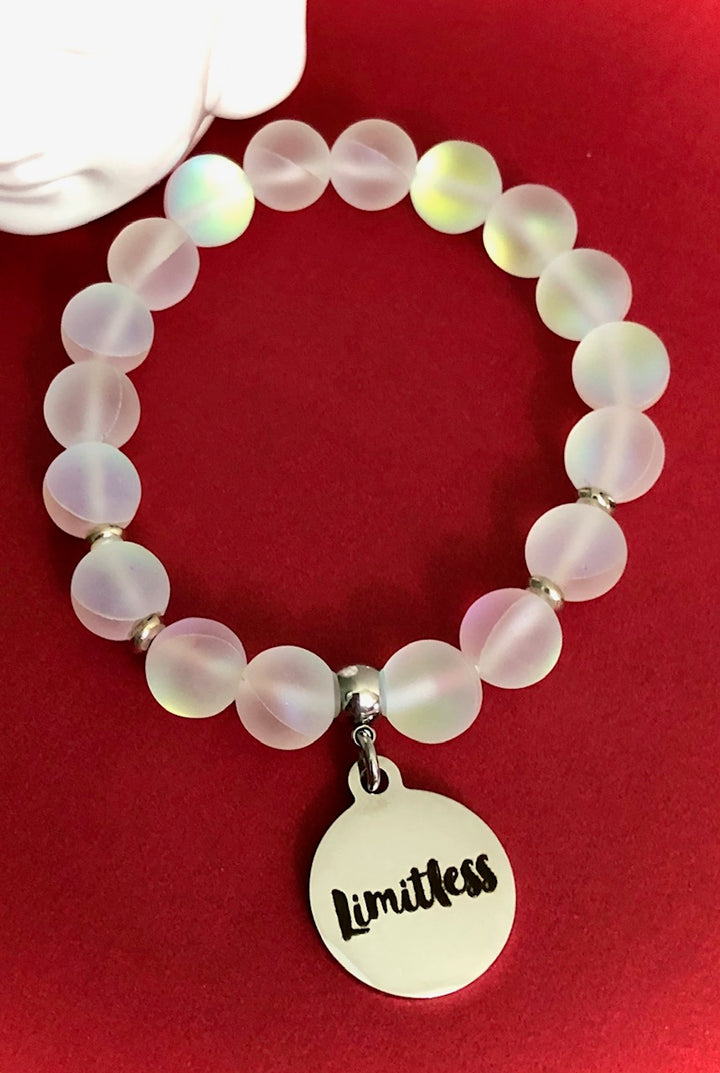 'Limitless' - Gemstone Charm Bracelet - Choice of Gemstone