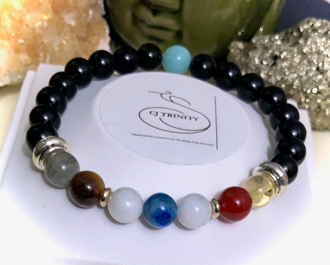 'New Beginnings & Motivation' - Unisex Gemstone Bracelet - Choice of Style