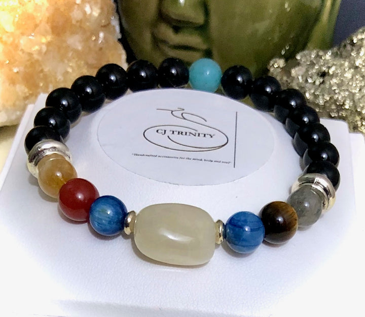 'New Beginnings & Motivation' - Unisex Gemstone Bracelet - Choice of Style
