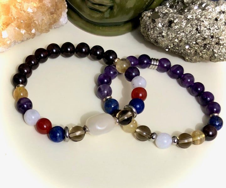 'MENOPAUSE SUPPORT' - Gemstone Bracelet - Choice of Style