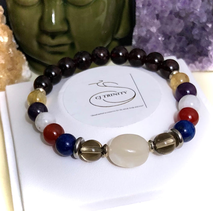 'MENOPAUSE SUPPORT' - Gemstone Bracelet - Choice of Style