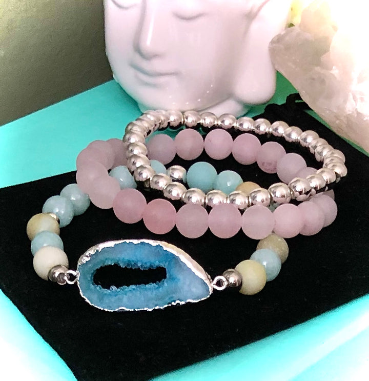 Pastel Palette-Statement Bracelet-One of a Kind-Bracelets Sold Separately