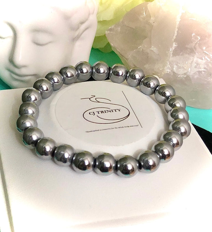 'Do What You Love, Love What You Do' - Gemstone Charm Bracelet-Choice of Gemstone-Sold Separately