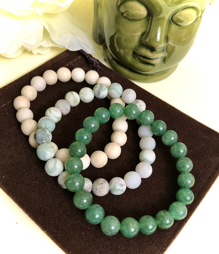 'Prosperity, Protection & Mental Clarity'- Classic Stacking Bracelets- Sold Separately or as a SET