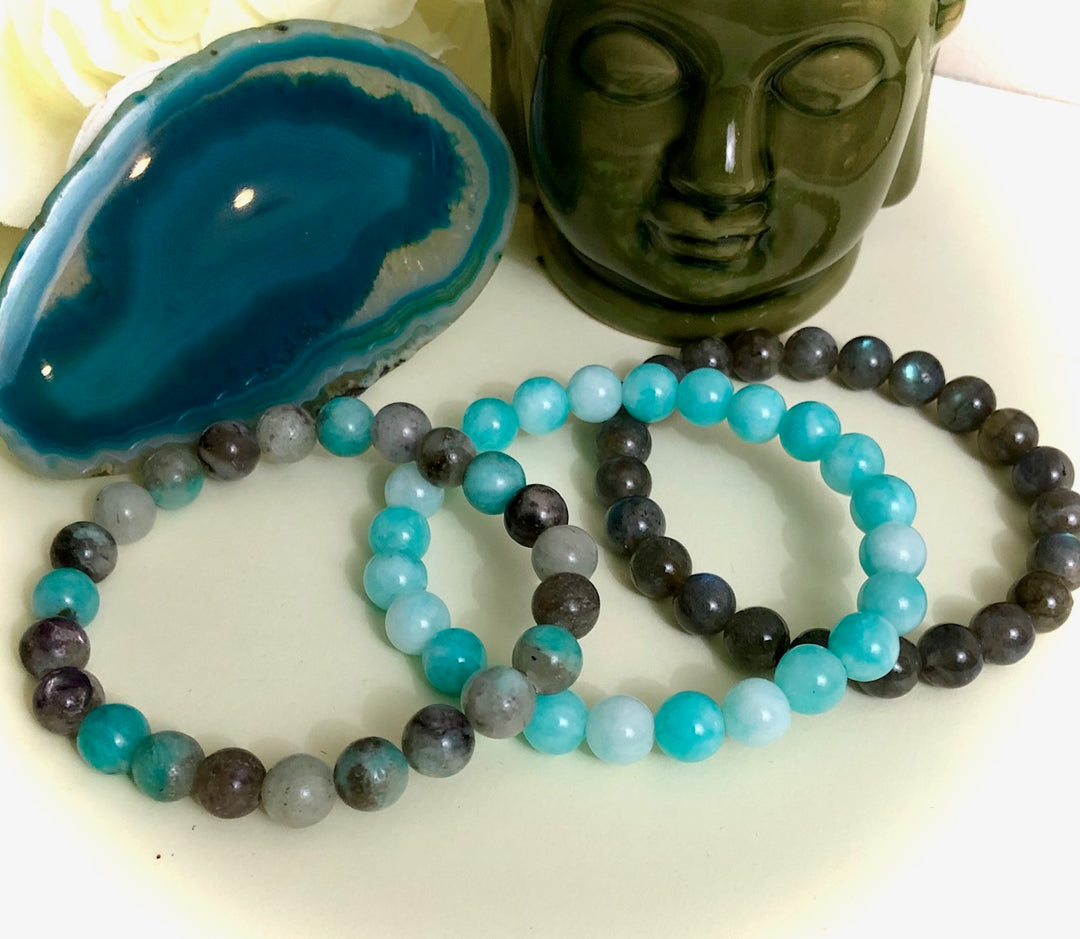 'Serenity, Strength & Self-Love'-Classic Stacking Bracelets-Sold Separately or as a SET