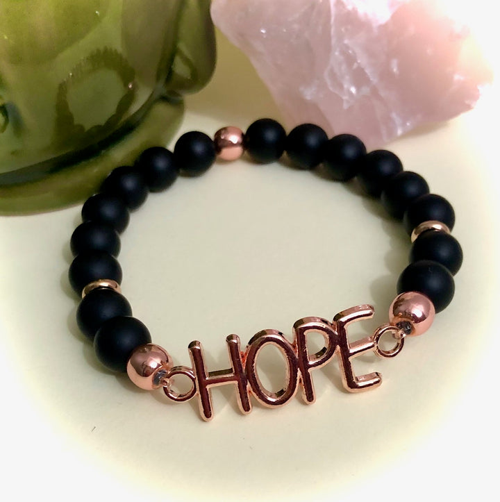 'HOPE'- Gemstone Statement Bracelet - Choice of 3 Styles