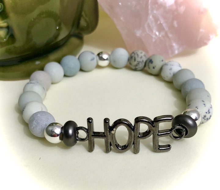 'HOPE'- Gemstone Statement Bracelet - Choice of 3 Styles