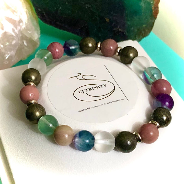 'MENTAL CLARITY & MEMORY' - Multi-Gemstone Bracelet - Choice of Style