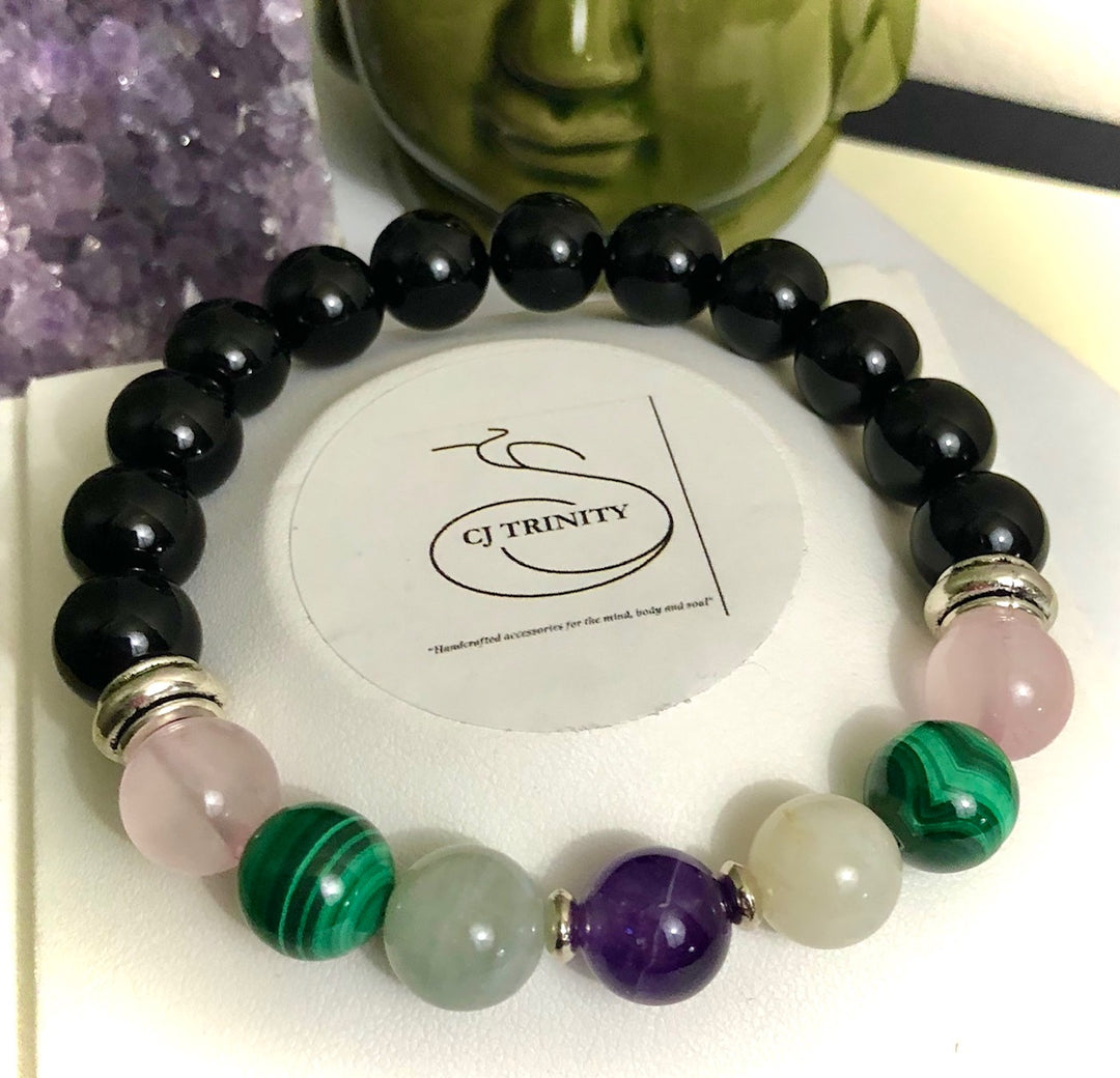 'GRIEVING SUPPORT'-Unisex Gemstone Bracelets-Choice of Style and Charm*