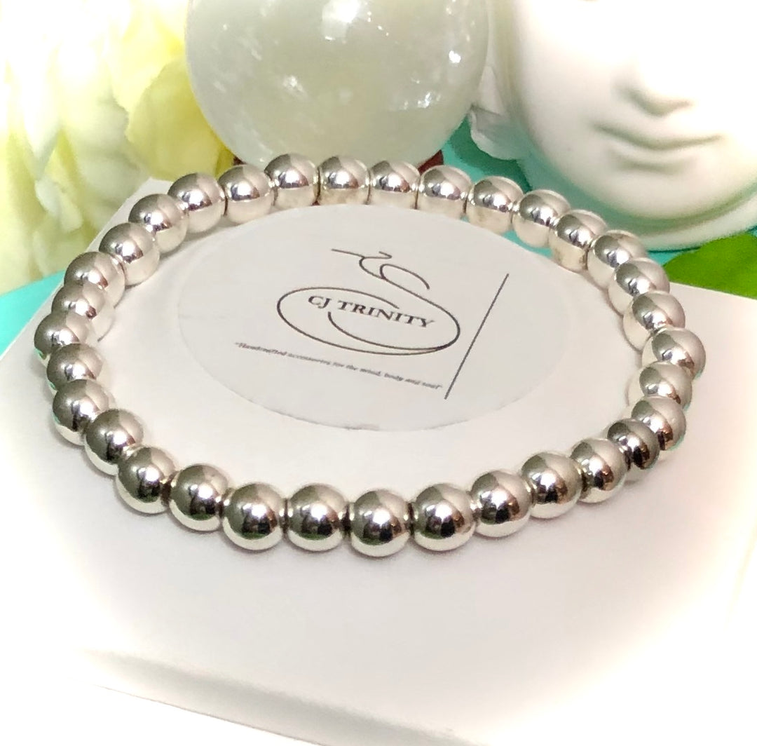 Pavé Silver-toned ARROW & BAR Gemstone Stacking Bracelets -Sold as a SET or seperately