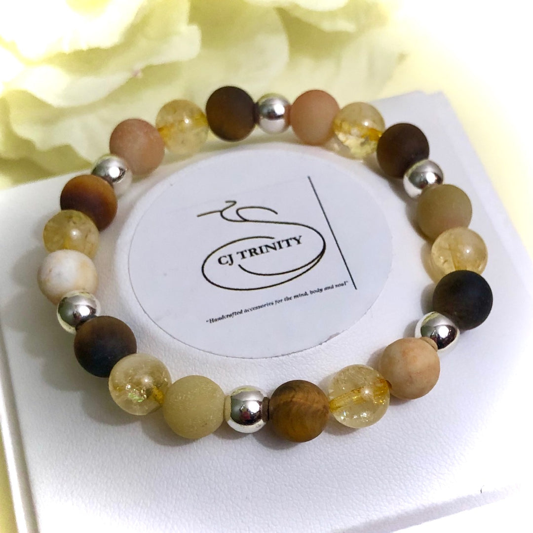 Gemstone STARFISH Bracelet Set-Sold Separately or as a SET - Choice of Gemstones