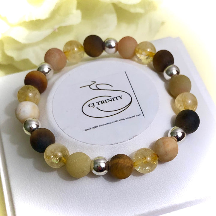 Gemstone STARFISH Bracelet Set-Sold Separately or as a SET - Choice of Gemstones