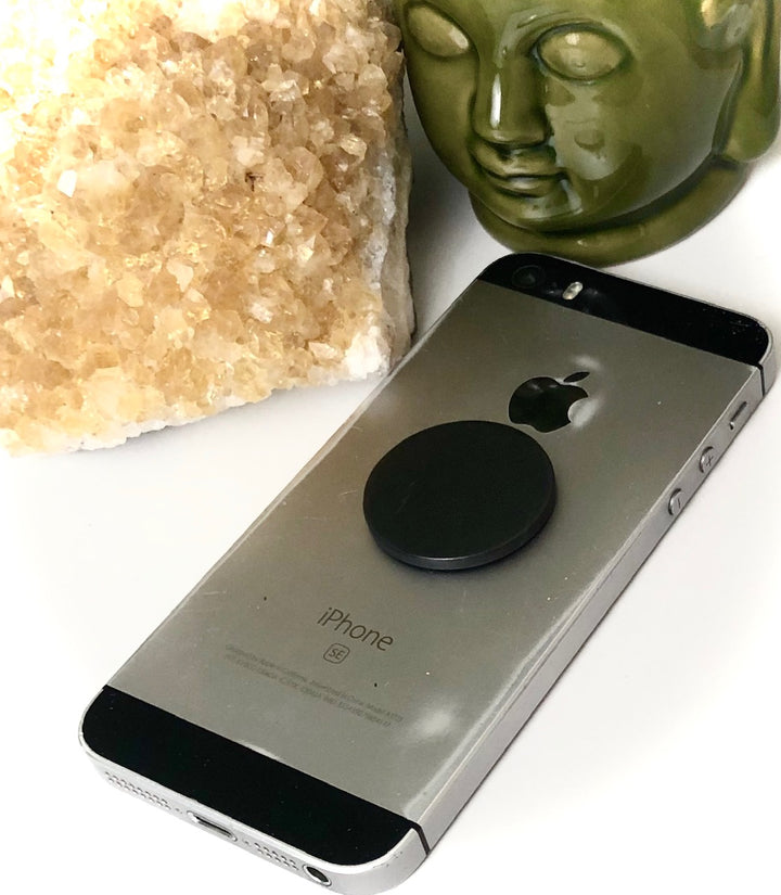 SHUNGITE EMF Protection Shield - Cell Phone Sticker- Laptops - 30mm diameter