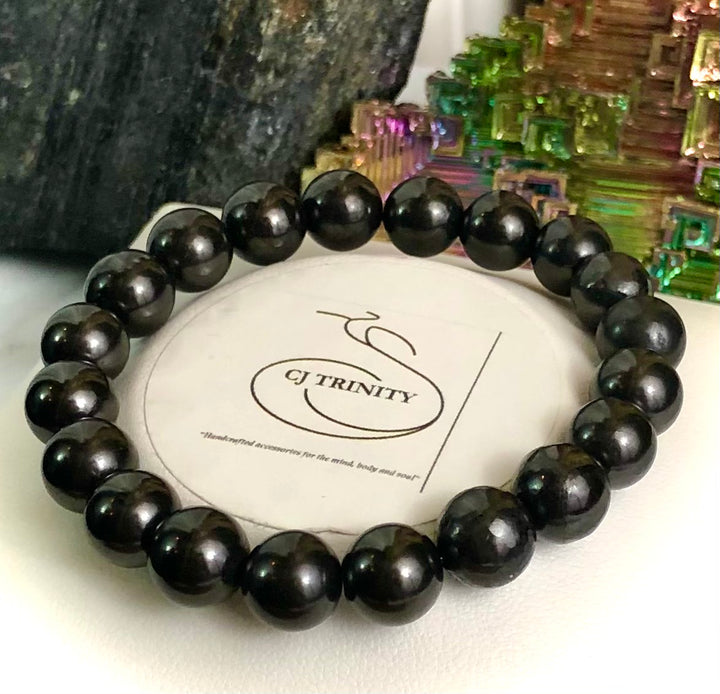 KID'S- EMF Protection Bracelet- SHUNGITE- Gemstone Bracelets